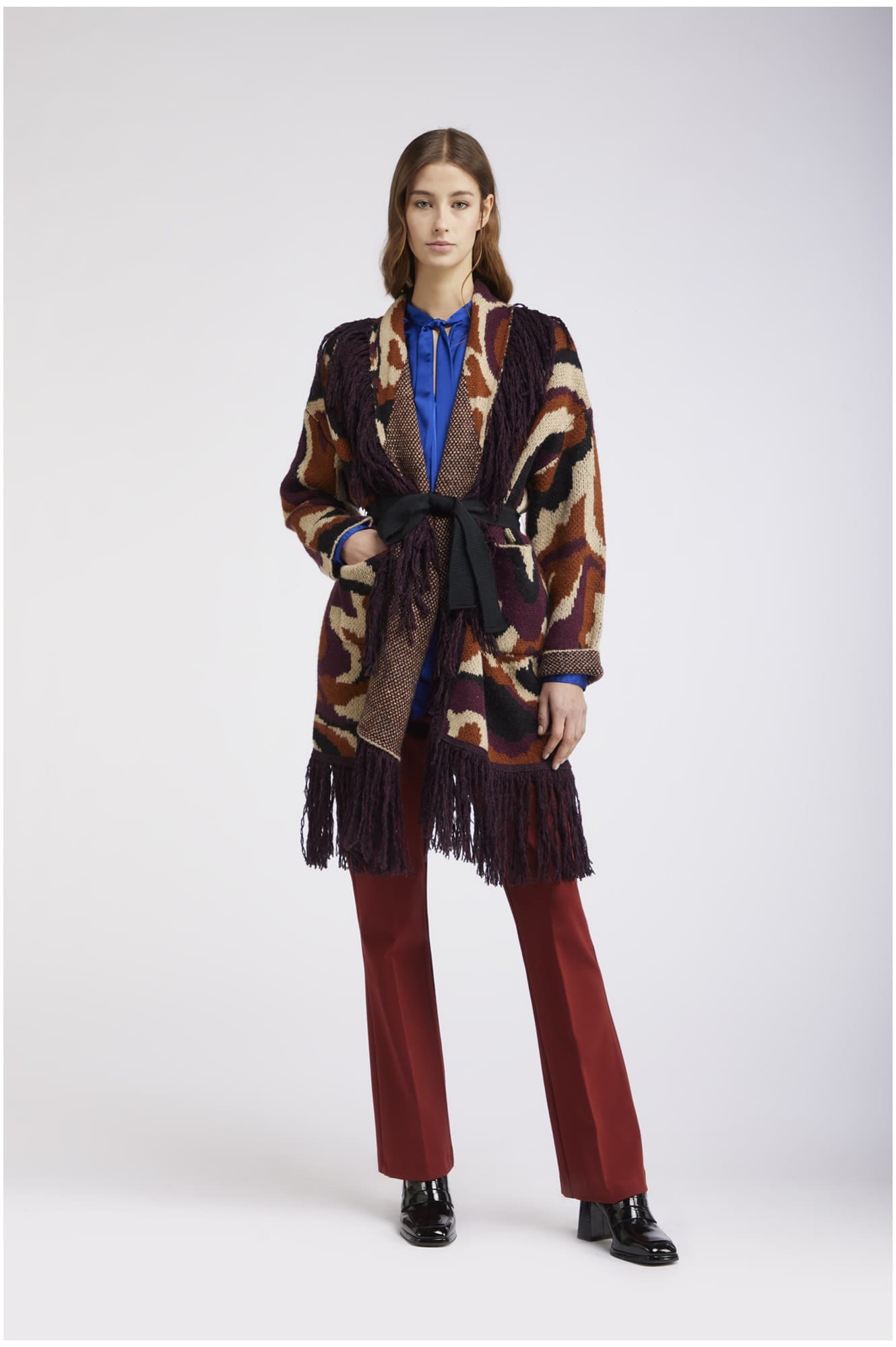 MAXY CARDIGAN CON FRANGE - 7
