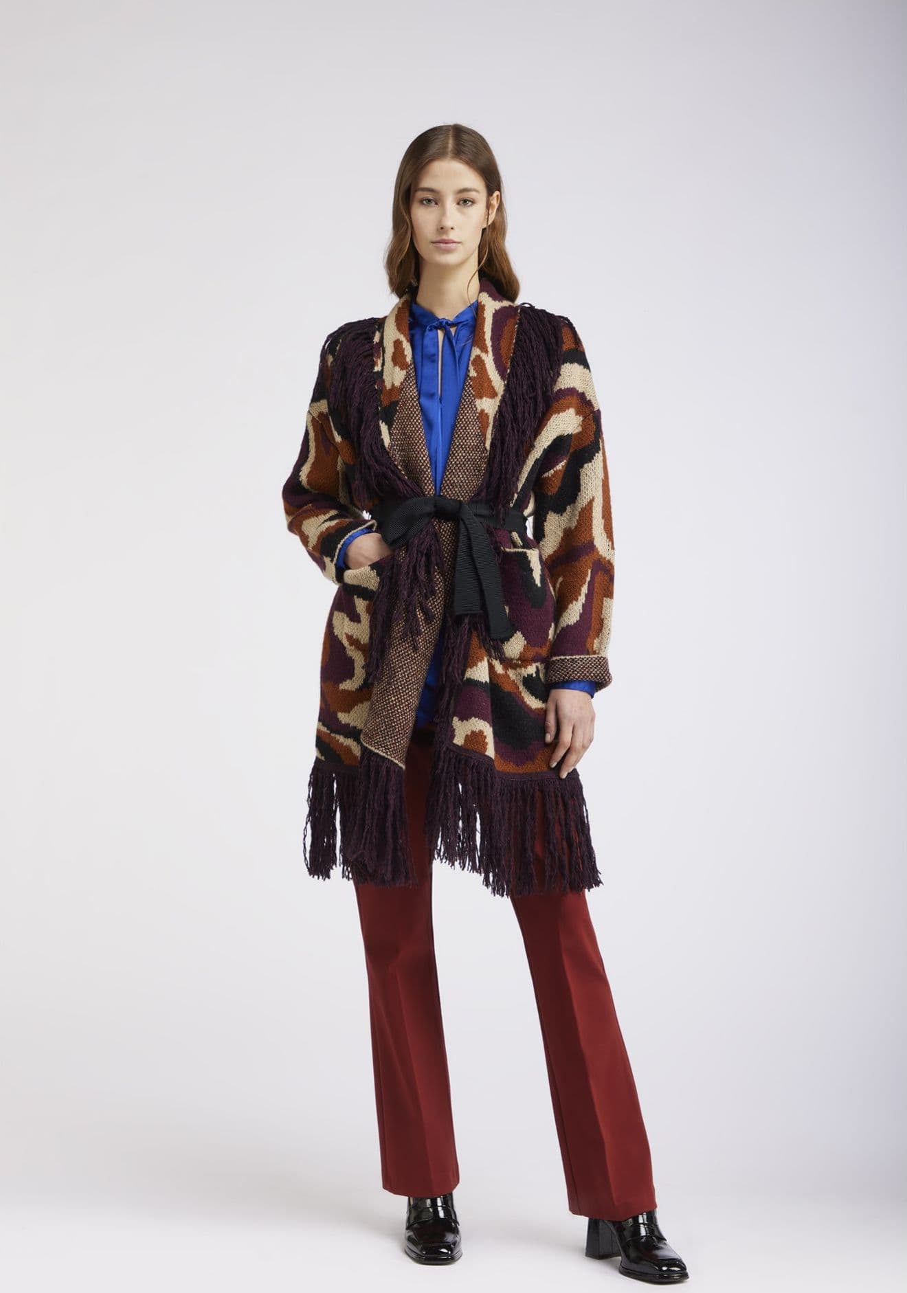 MAXY CARDIGAN CON FRANGE - 4