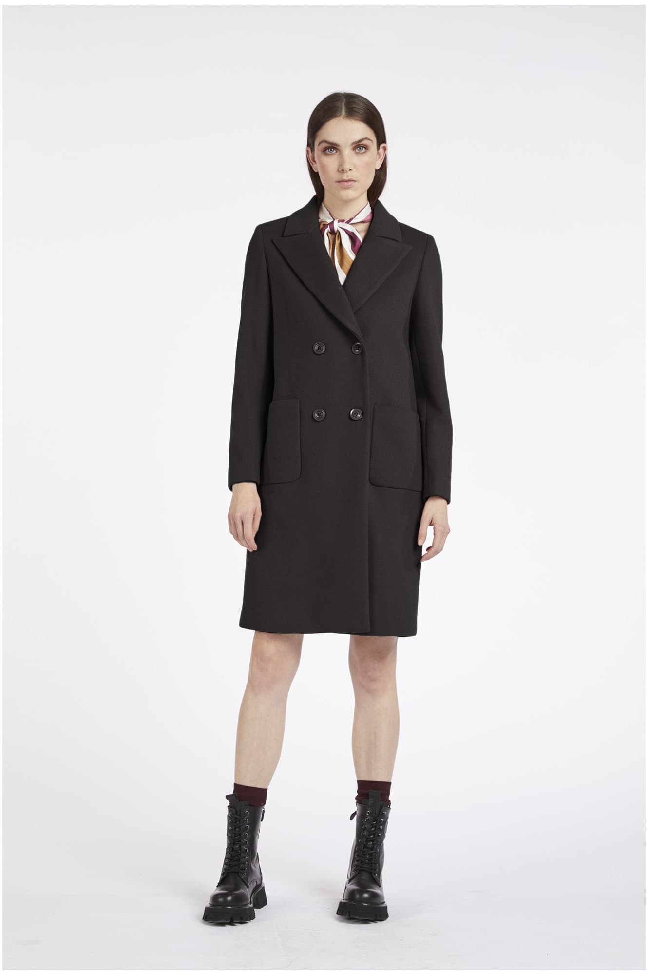 CAPPOTTO DOPPIOPETTO TASCHE A TOPPA - 7