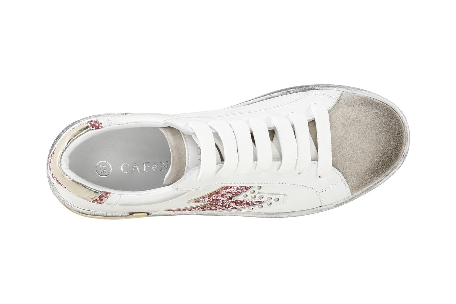 SNEAKERS IN PELLE CON DETTAGLIO LATERALE - 3