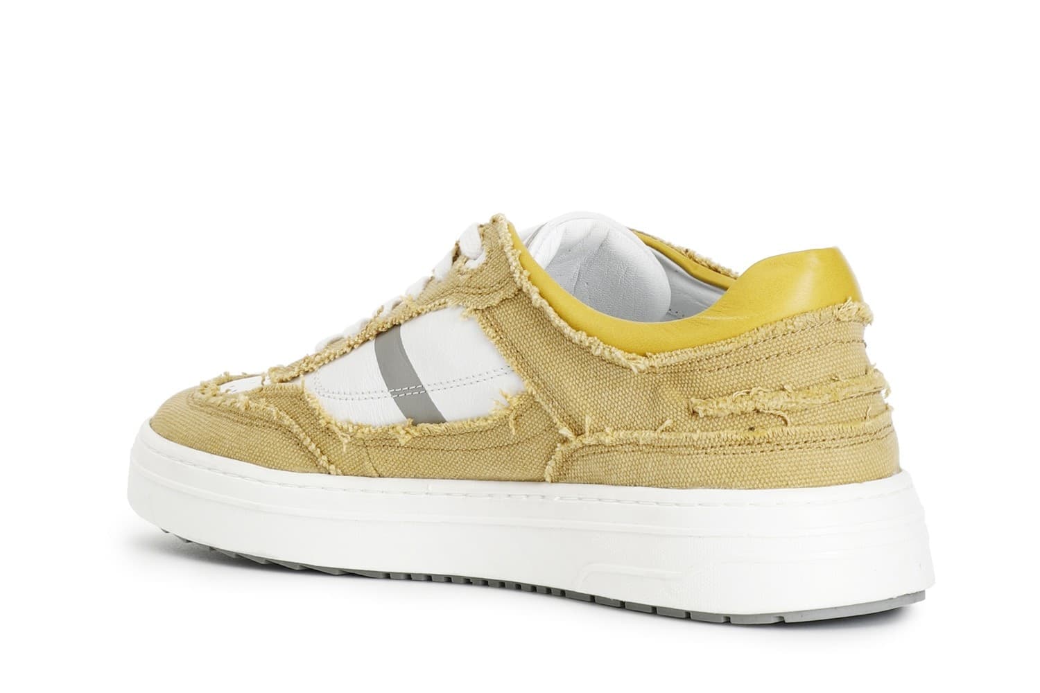 SNEAKERS UOMO IN TESSUTO CON SUOLA A CASSETTA - 8