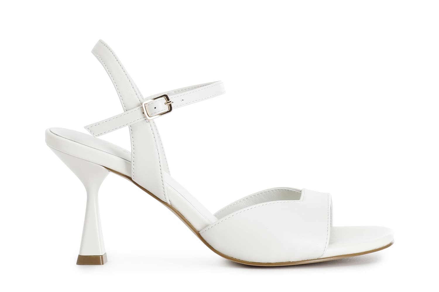 SANDALO FASCIA + GILDA IN PELLE T. H.70MM FORMA TONDA - 13