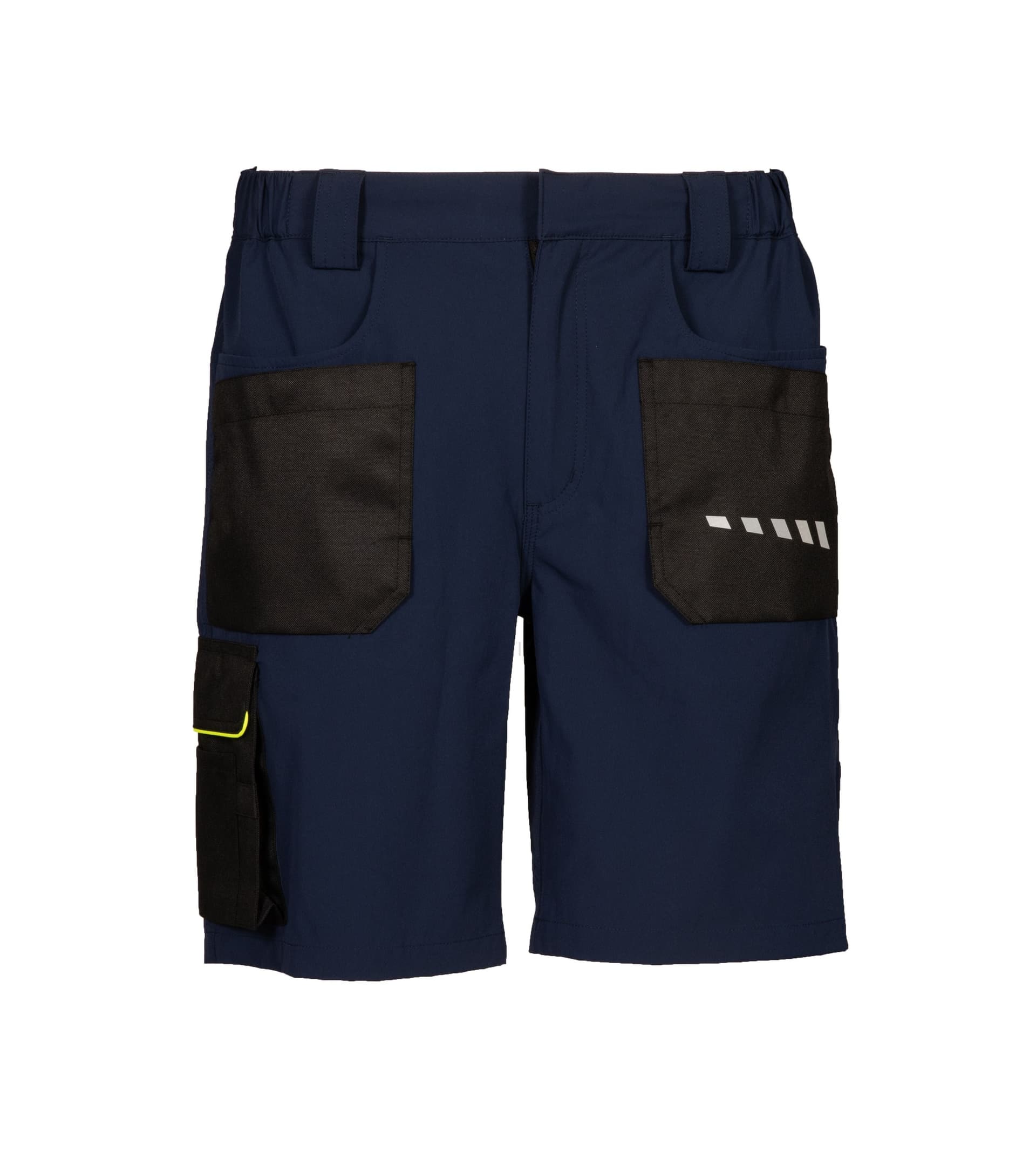 Bermuda Tonale Blu Pantaloncino da Lavoro Trekking Elasticizzato