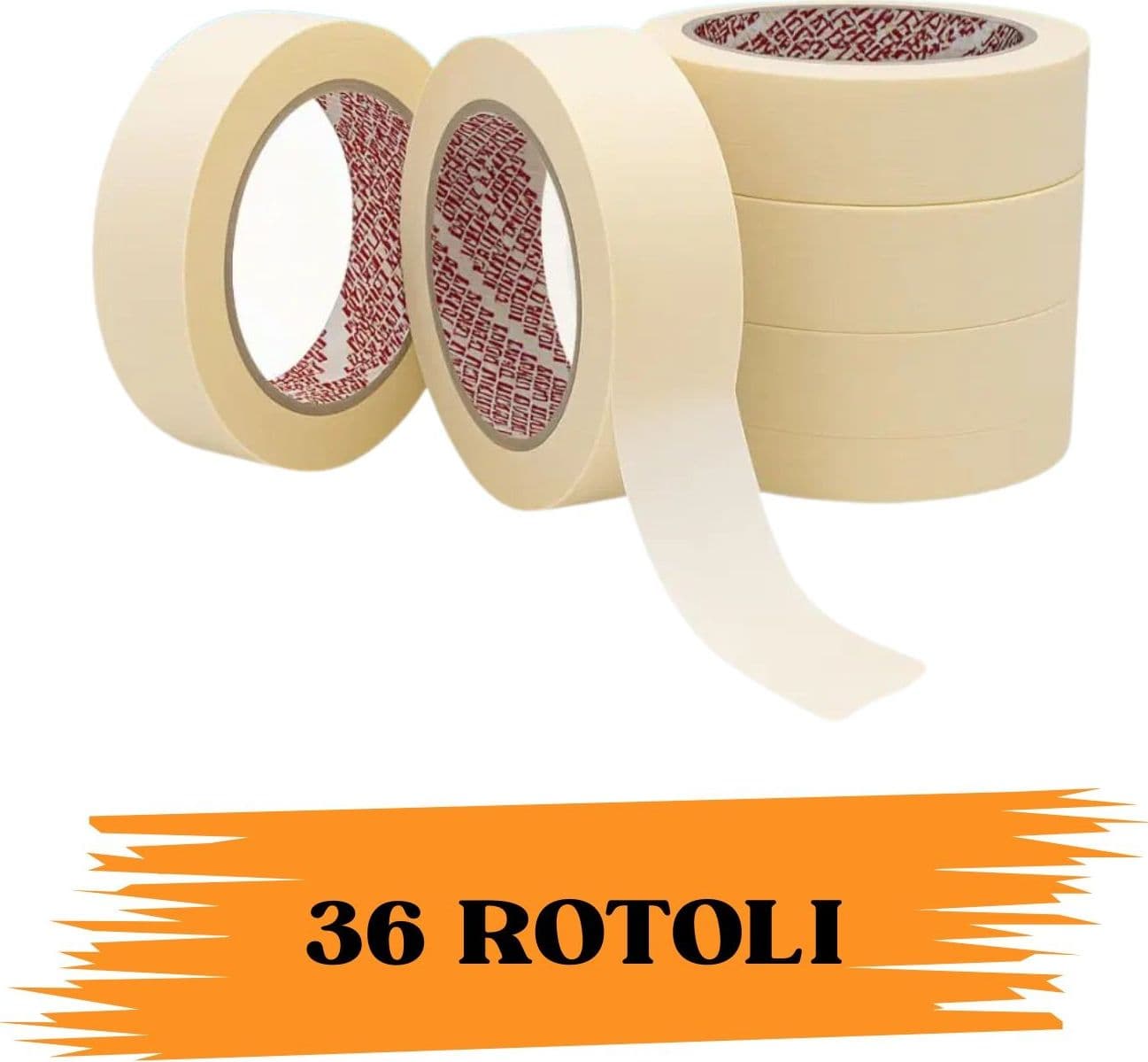 Nastro Adesivo Carta Gommata 25Mmx50m 36 ROTOLI EcoPrice® - 3