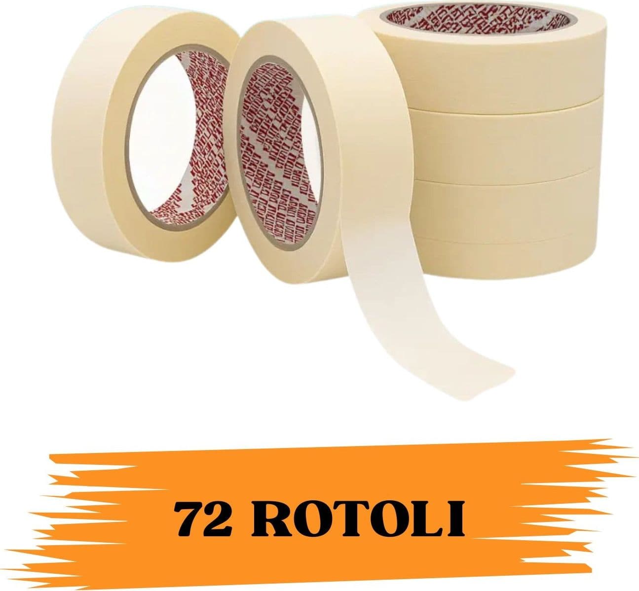 Nastro Adesivo Carta Gommata 25Mmx50m 72 ROTOLI EcoPrice® - 3
