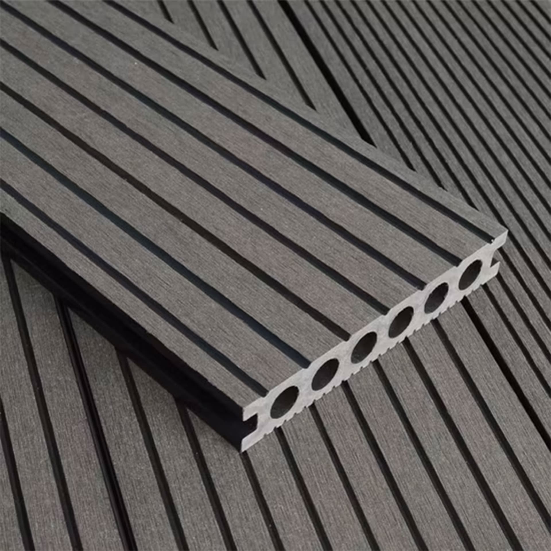 (€39,90mq) KIT 1,218mq di Decking WPC 140×25×2900mm Coffee o Grey doppia faccia Inclusi Magatelli - clip acciaio e viti in Pavimenti di legno Eternal Parquet - Ariano Irpino, commercioVirtuoso.it