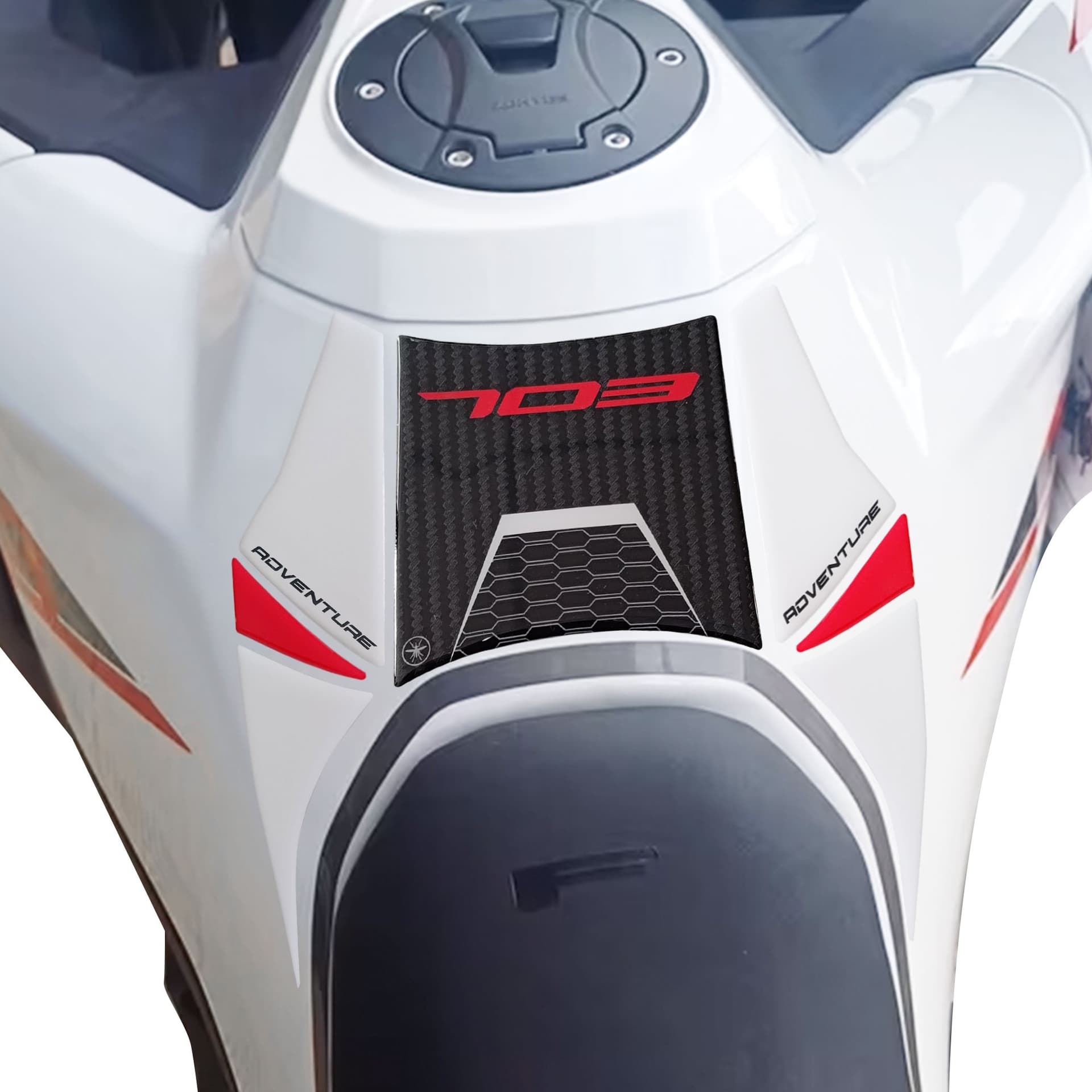 Adesivo Gel 3D Paraserbatoio Protezione moto compatibile con Zontes 703F 2025 in Paraserbatoio LabelBike - Bibbiano, commercioVirtuoso.it