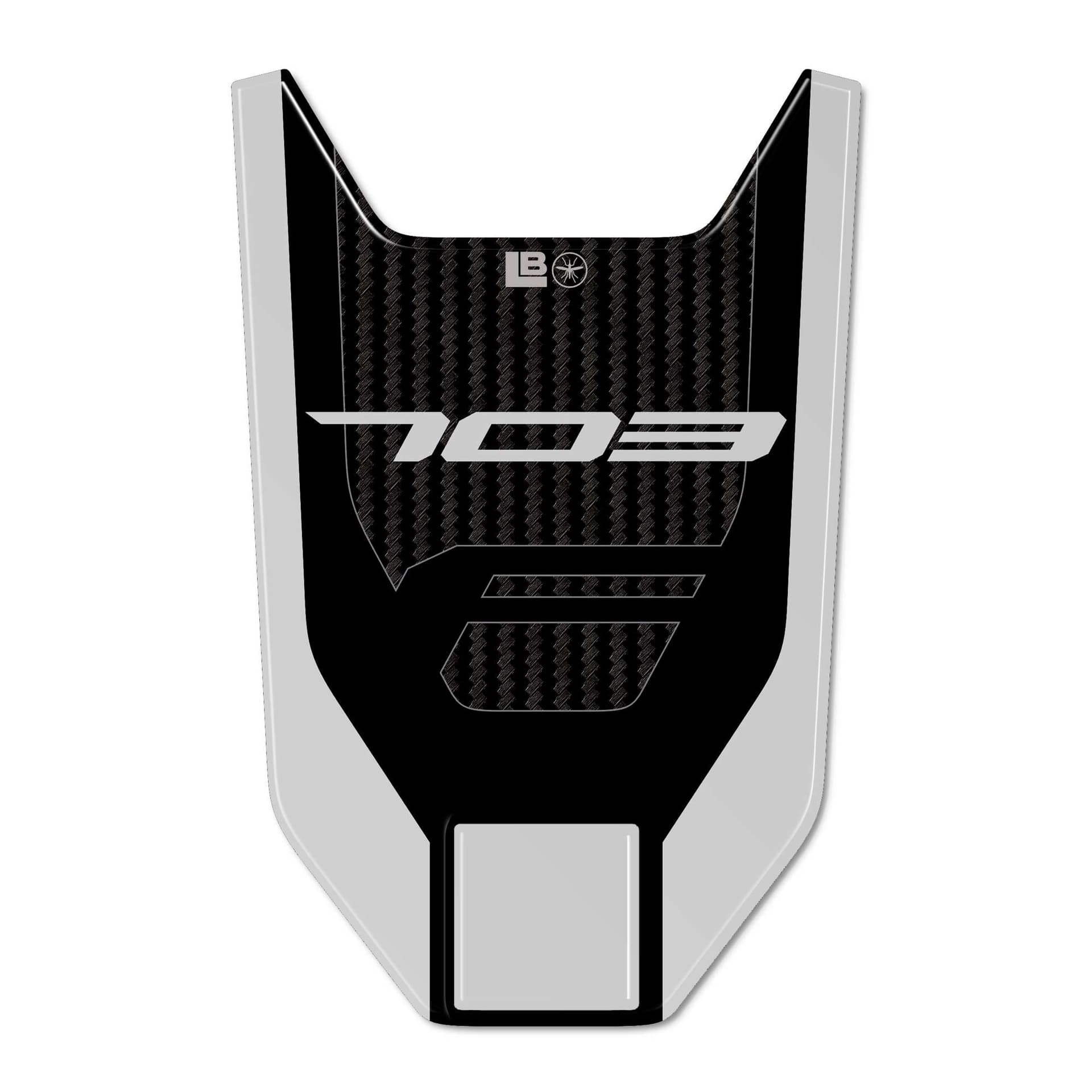 Adesivo 3D Protezione Parafango Centrale moto compatibile con Zontes 703F 2025 in Decalcomanie adesivi e magneti LabelBike - Bibbiano, commercioVirtuoso.it