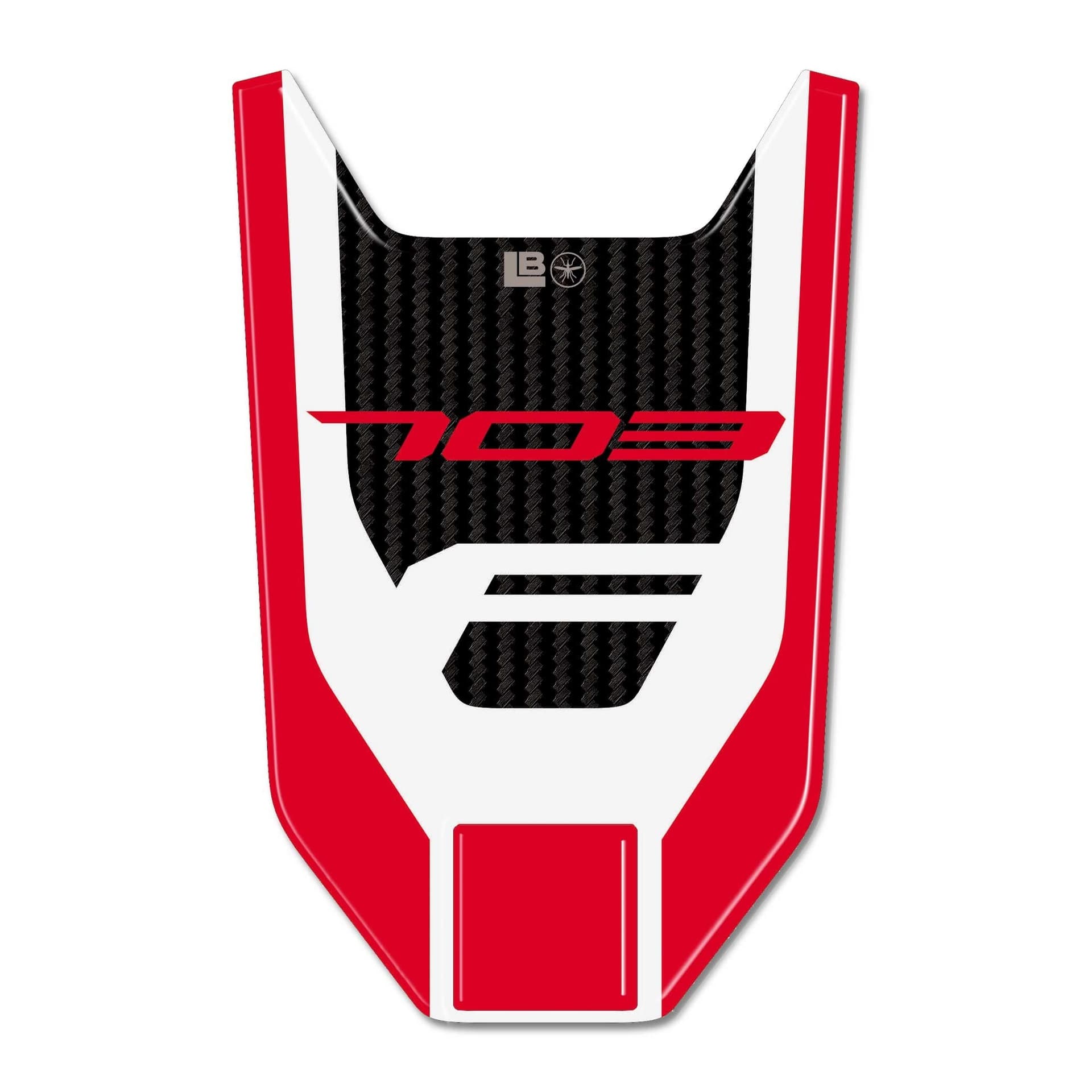 Adesivo 3D Protezione Parafango Centrale moto compatibile con Zontes 703F 2025 in Decalcomanie adesivi e magneti LabelBike - Bibbiano, commercioVirtuoso.it