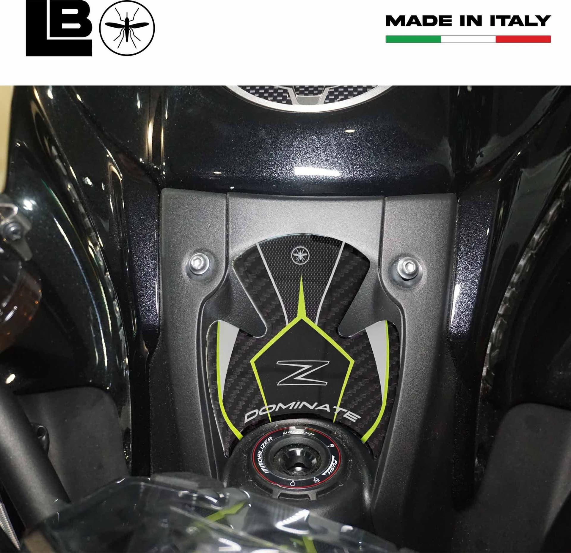 Adesivo 3D Protezione Chiave Accensione compatibile con Kawasaki Z900 2018-2024 in Decalcomanie adesivi e magneti LabelBike - Bibbiano, commercioVirtuoso.it