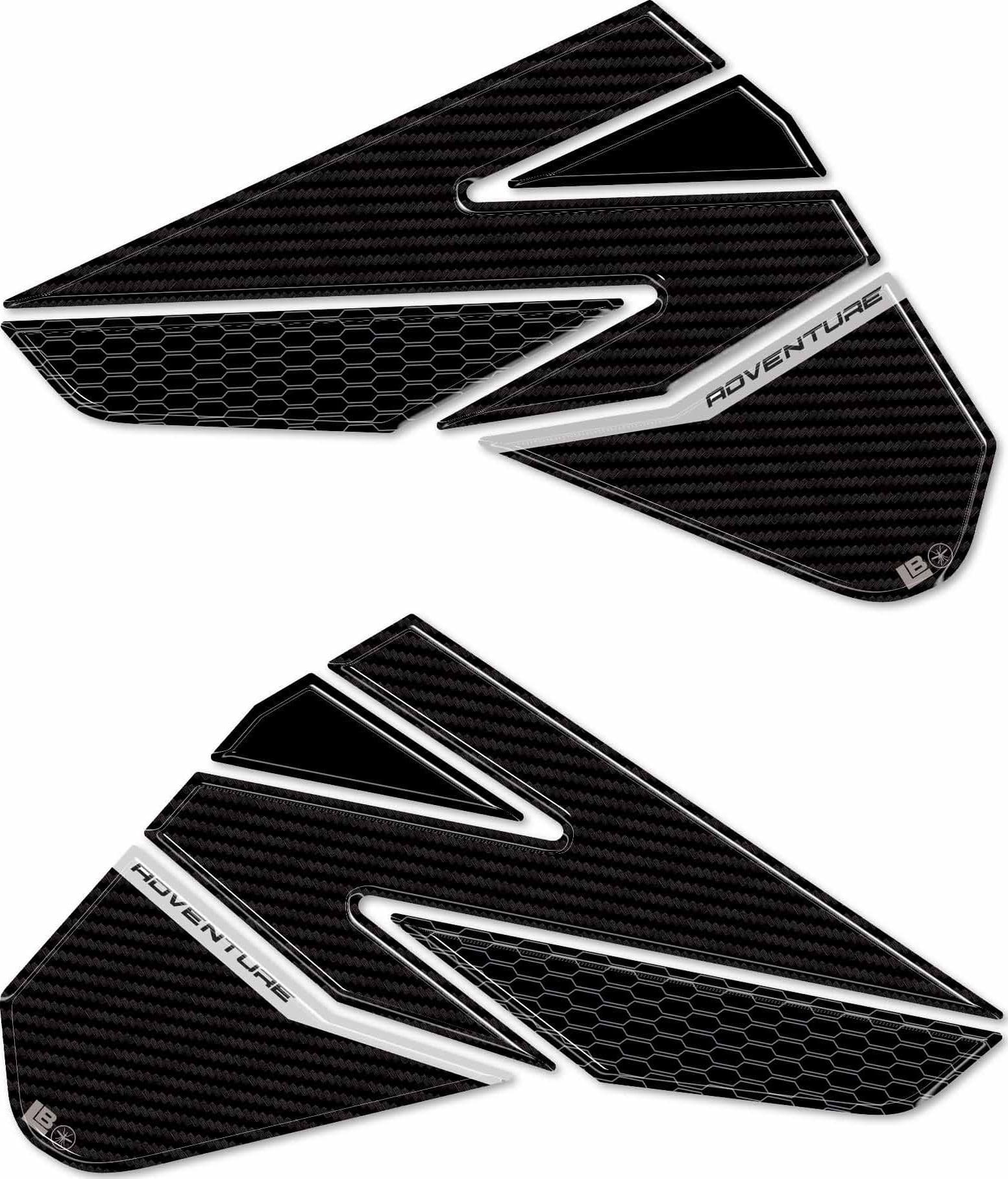 Adesivi 3D Protezioni Laterali Serbatoio moto compatibili con Zontes 703F 2025 in Decalcomanie adesivi e magneti LabelBike - Bibbiano, commercioVirtuoso.it