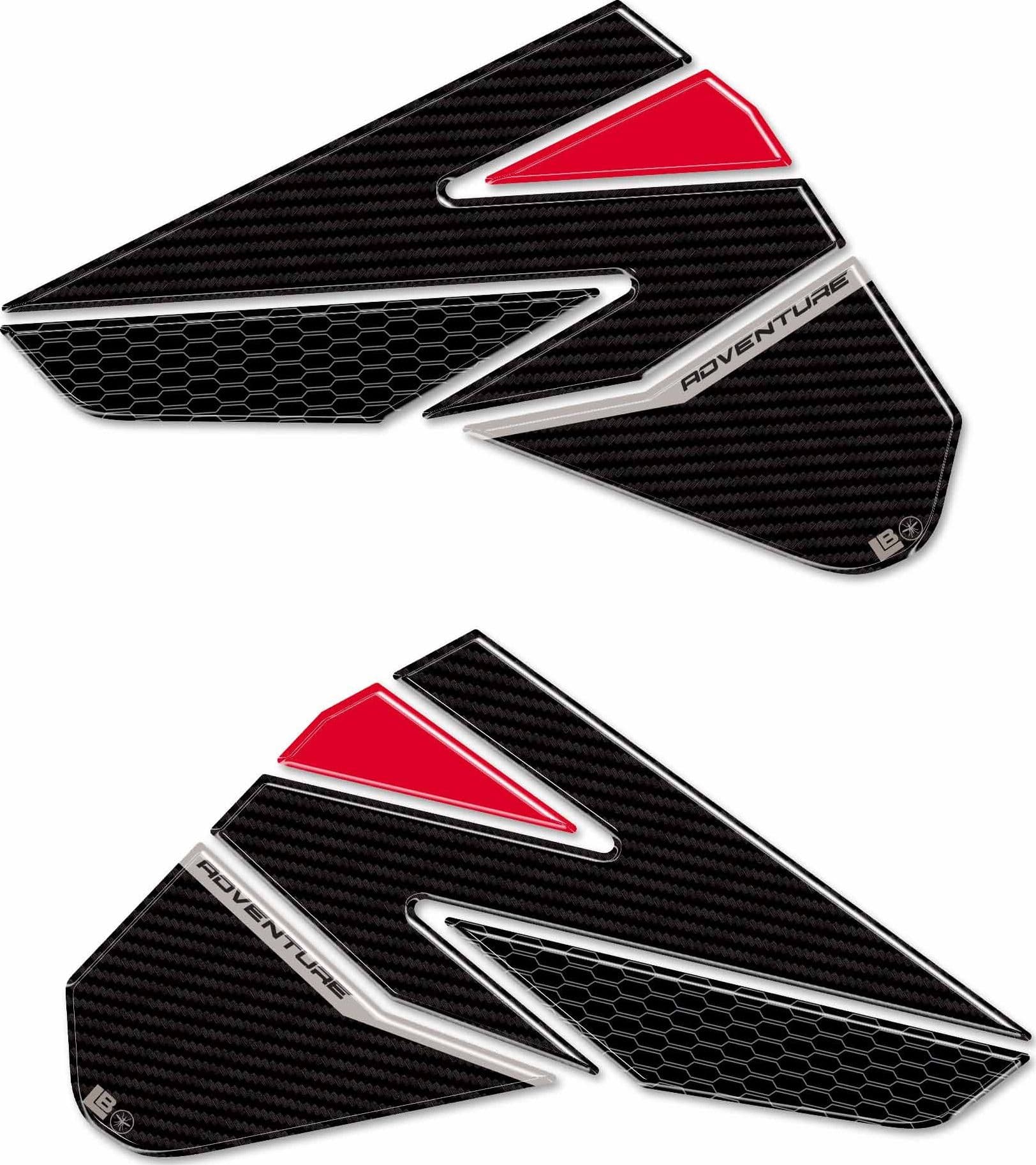 Adesivi 3D Protezioni Laterali Serbatoio moto compatibili con Zontes 703F 2025 in Decalcomanie adesivi e magneti LabelBike - Bibbiano, commercioVirtuoso.it
