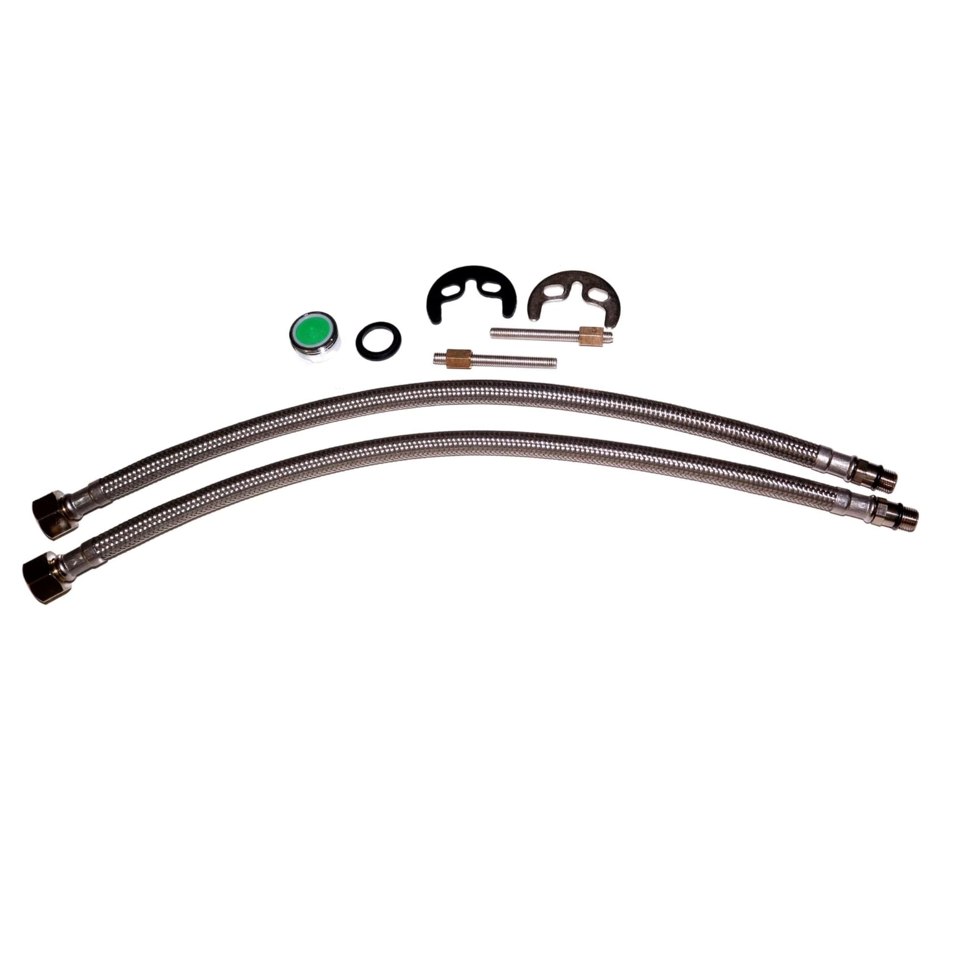 EM Rubinetto Miscelatore Lavello Cucina Serie Swan Cromo Lucido Orientabile Ottone - 4