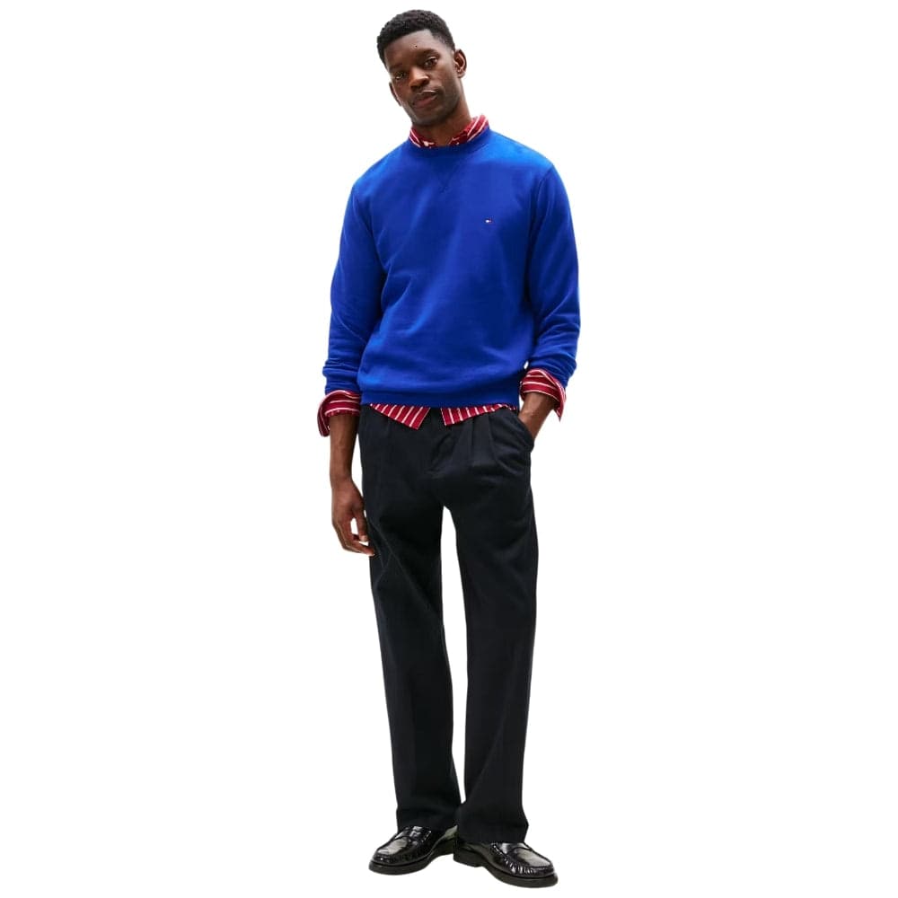 Tommy Hilfiger felpa blu royal MW0MW40000D03 in Felpe con cappuccio Prodotti di Classe - Nocera Superiore, commercioVirtuoso.it
