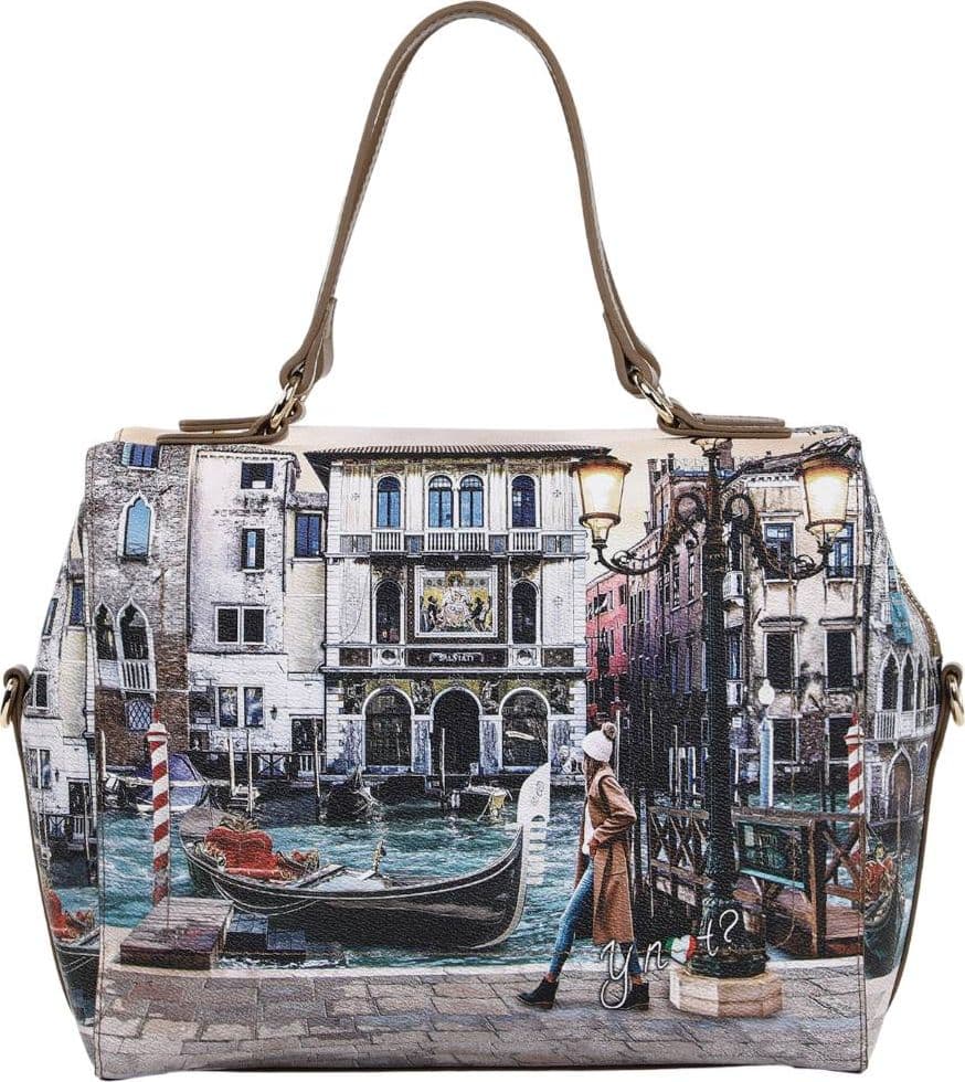 YNot borsa boston bauletto donna ecopelle tracolla regolabile YESBAG - 3
