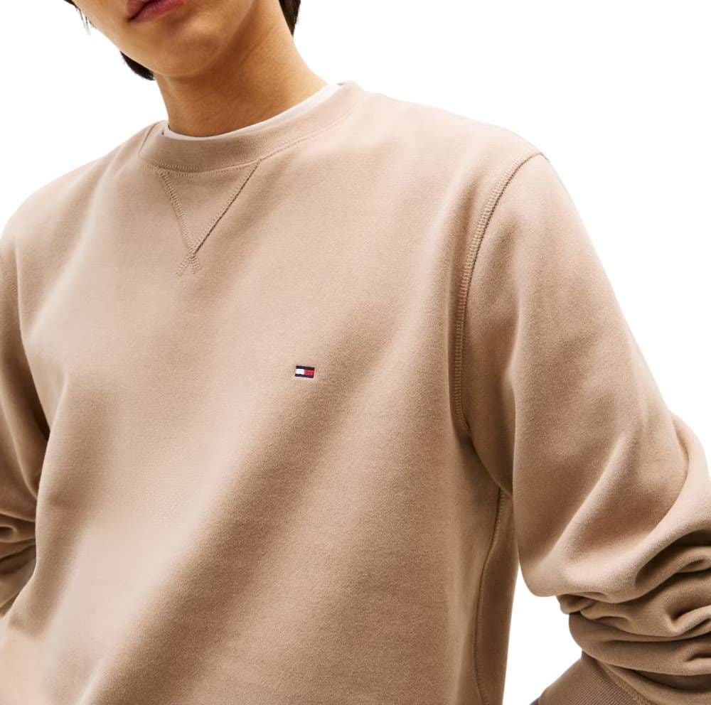 Tommy Hilfiger felpa taupe MW0MW40000AFE in Felpe senza cappuccio Prodotti di Classe - Nocera Superiore, commercioVirtuoso.it