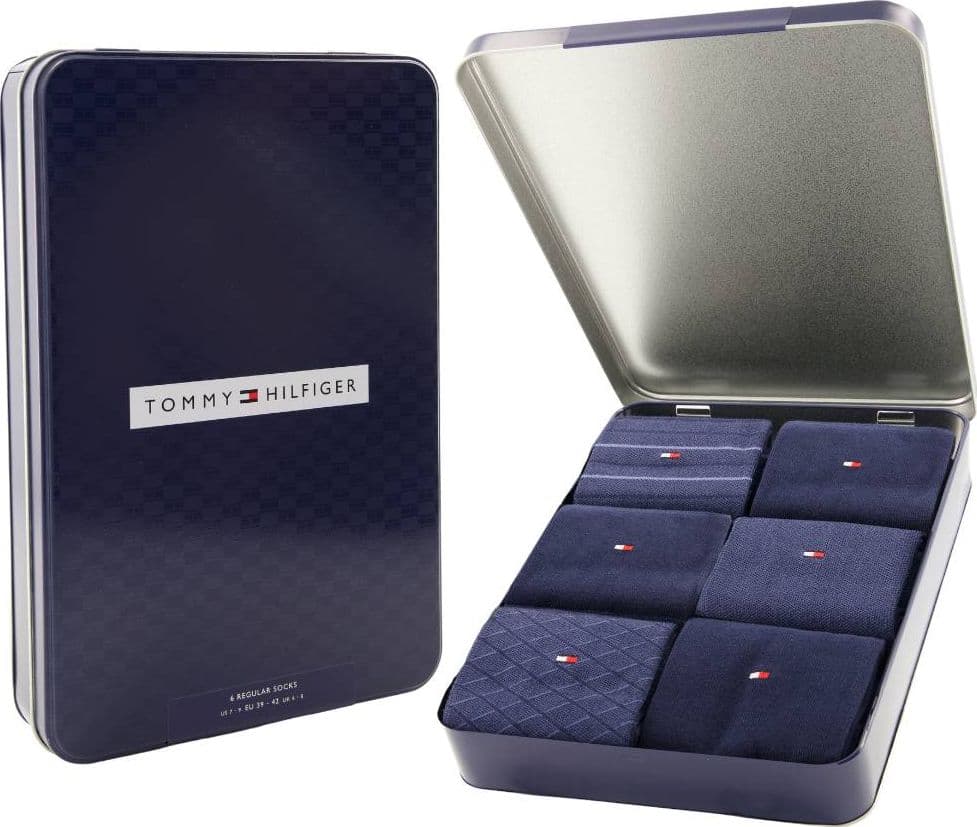Tommy Hilfiger gift box 6 paia di calzini blu 701235373001 - 3