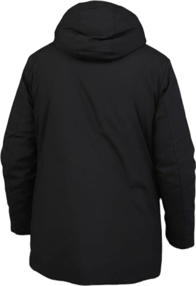Markup parka nero lungo in tessuto tecnico MK24007 - 6