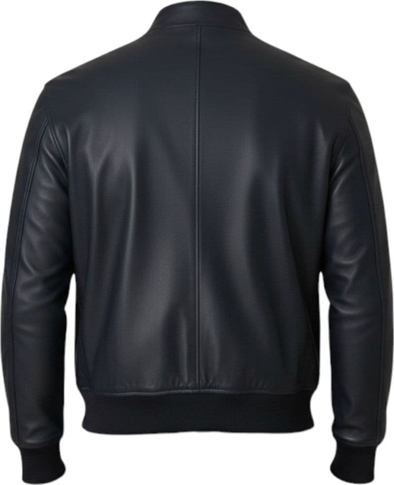 Markup giacca bomber blu in ecopelle MK24005 in Giacche Prodotti di Classe - Nocera Superiore, commercioVirtuoso.it
