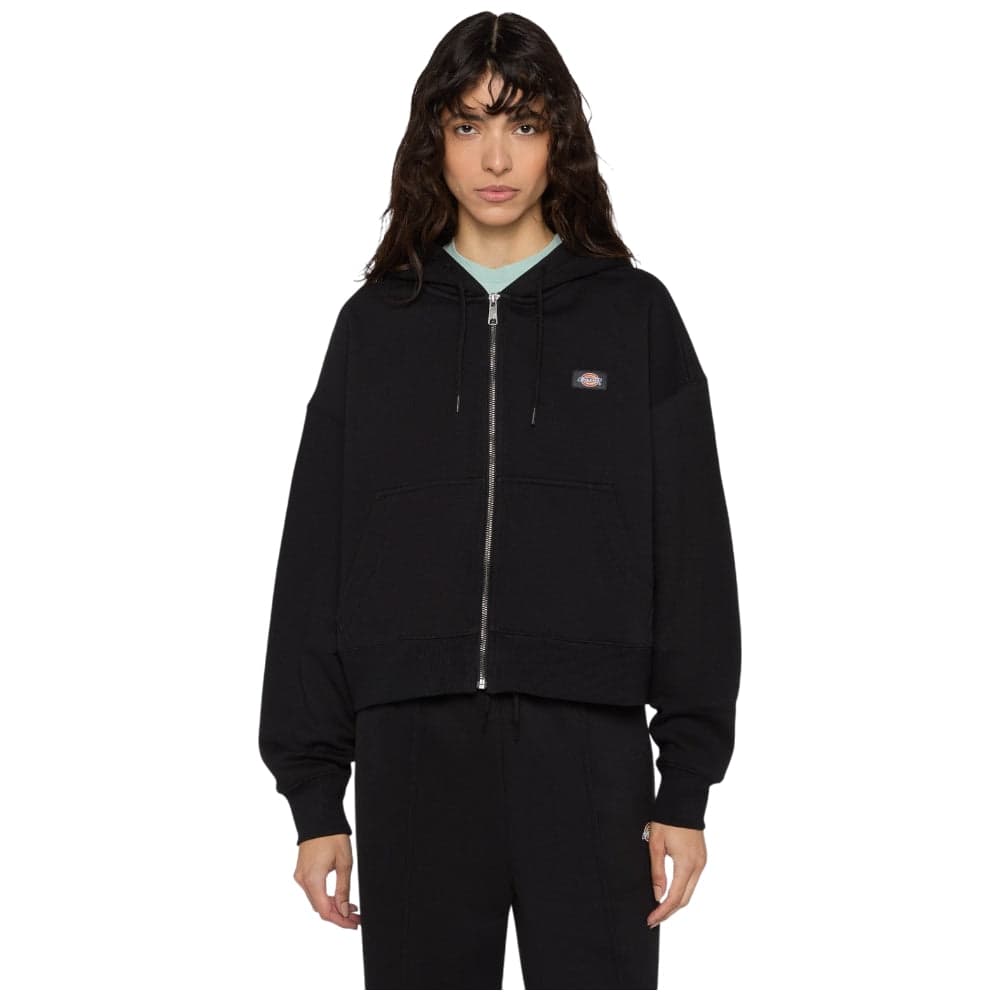 Dickies felpa nero con cappuccio OAKPORT ZIPPED DK0A4Y1ZBLK - 8