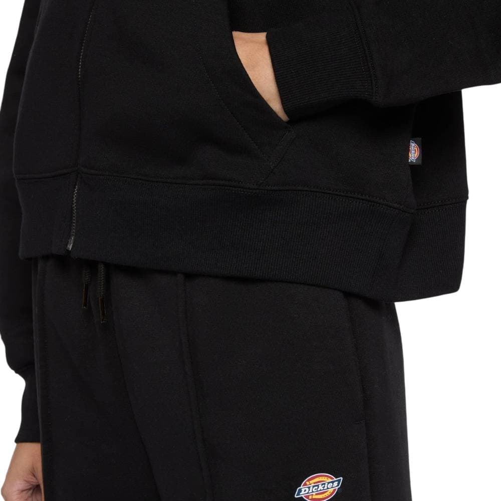 Dickies felpa nero con cappuccio OAKPORT ZIPPED DK0A4Y1ZBLK in Felpe con cappuccio Prodotti di Classe - Nocera Superiore, commercioVirtuoso.it