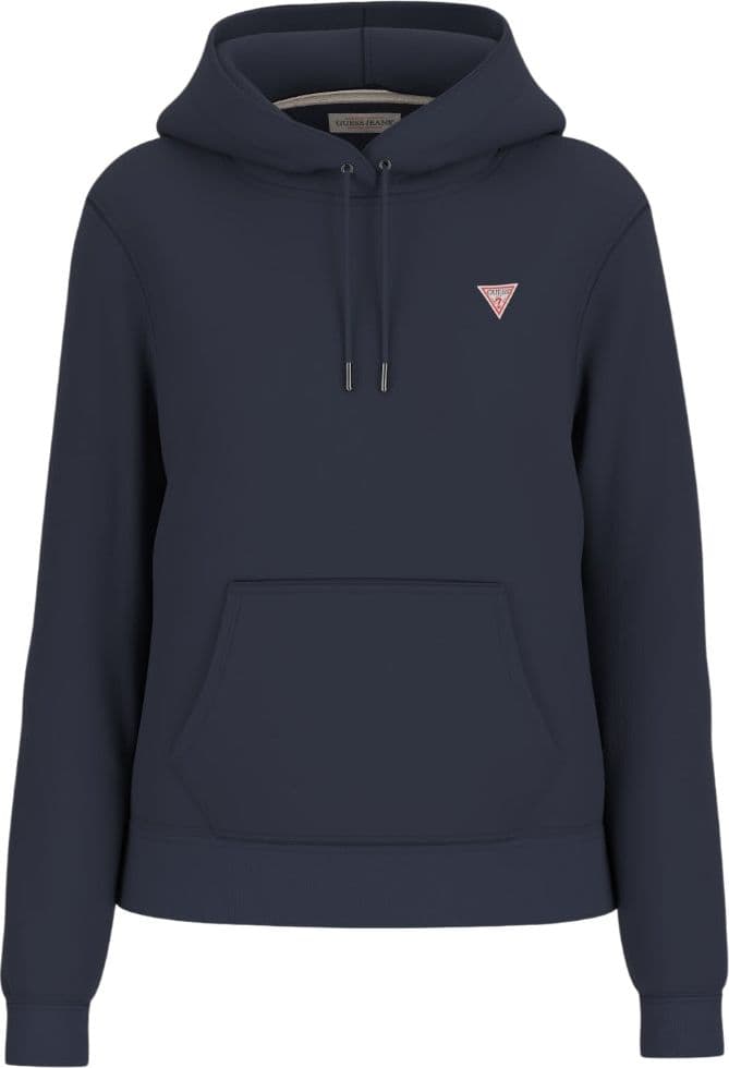 Guess felpa blu cappuccio mini logo GJ W4YQ04 KC811 A71W - 3
