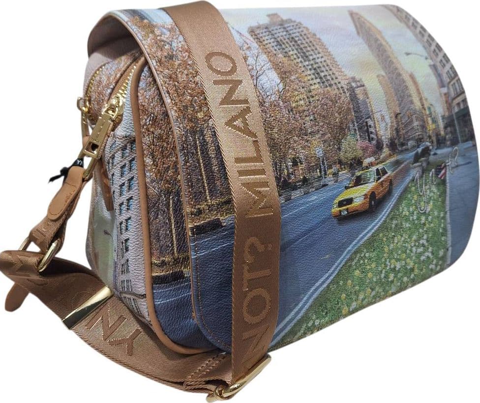 YNot shoulder bag 2 scomparti New York Flat Iron YES642S3 in Borse a spalla Prodotti di Classe - Nocera Superiore, commercioVirtuoso.it