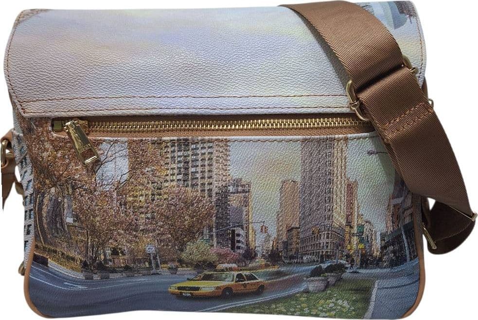 YNot shoulder bag 2 scomparti New York Flat Iron YES642S3 in Borse a spalla Prodotti di Classe - Nocera Superiore, commercioVirtuoso.it