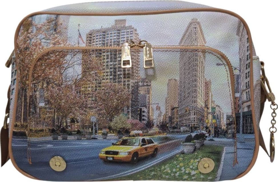 YNot shoulder bag 2 scomparti New York Flat Iron YES642S3 in Borse a spalla Prodotti di Classe - Nocera Superiore, commercioVirtuoso.it