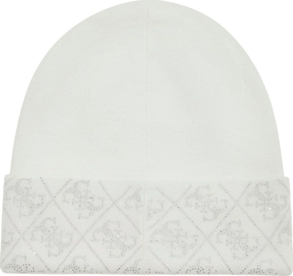 Guess berretto bianco con strass NORA 4G W5BZ20Z2NQ2G011 - 3