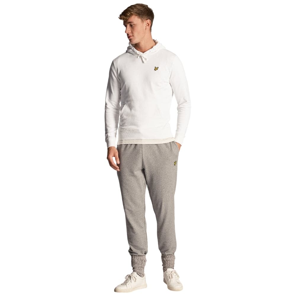 Lyle & Scott felpa bianca con cappuccio ML416VOG in Felpe con cappuccio Prodotti di Classe - Nocera Superiore, commercioVirtuoso.it