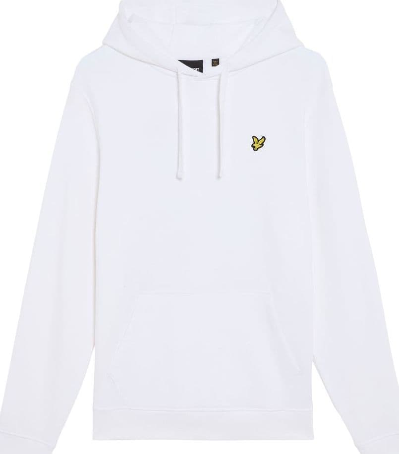 Lyle & Scott felpa bianca con cappuccio ML416VOG - 5