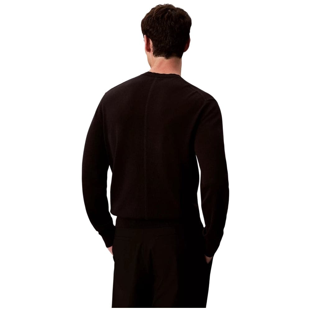 Calvin Klein pullover nero supima cotton LV040BM343UB1 in Maglioni Prodotti di Classe - Nocera Superiore, commercioVirtuoso.it