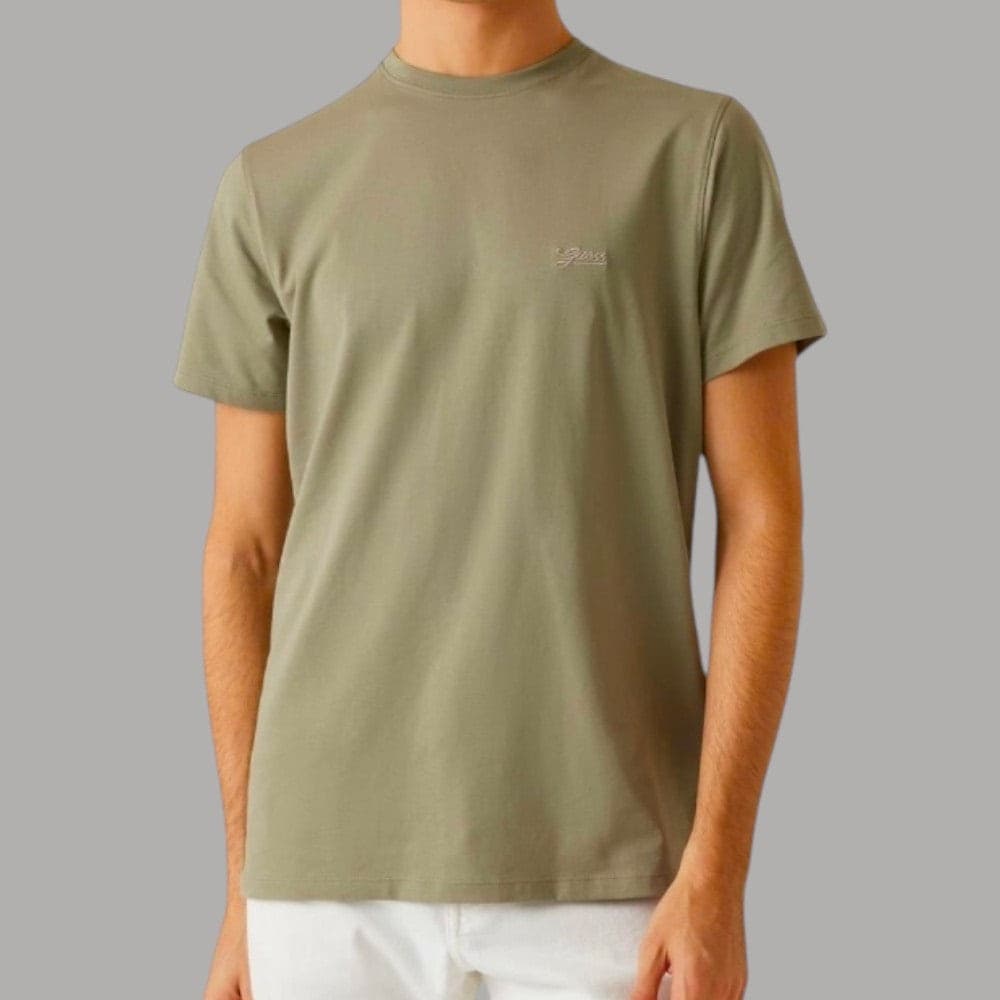 Guess t-shirt verde militare M4GI70KC9X0G9D5
