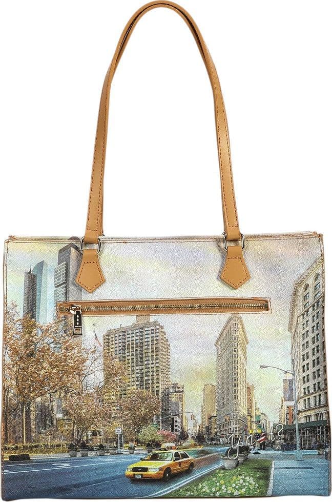 YNot borsa square shopping bag New York Flat Iron YES602S3 in Pochette e Clutch Prodotti di Classe - Nocera Superiore, commercioVirtuoso.it