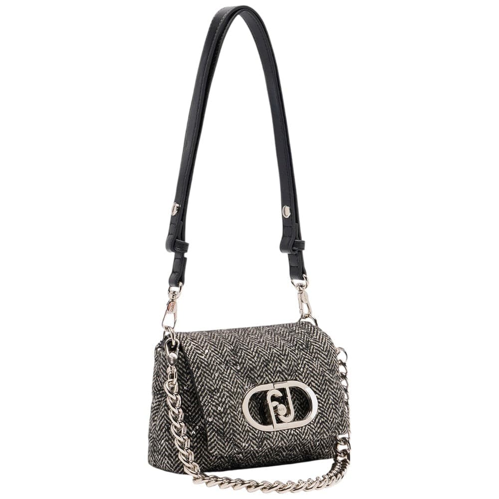 Liu Jo borsa piccola LaPuffy nera con paillettes AF5269T9112-22222 in Borse a tracolla Prodotti di Classe - Nocera Superiore, commercioVirtuoso.it