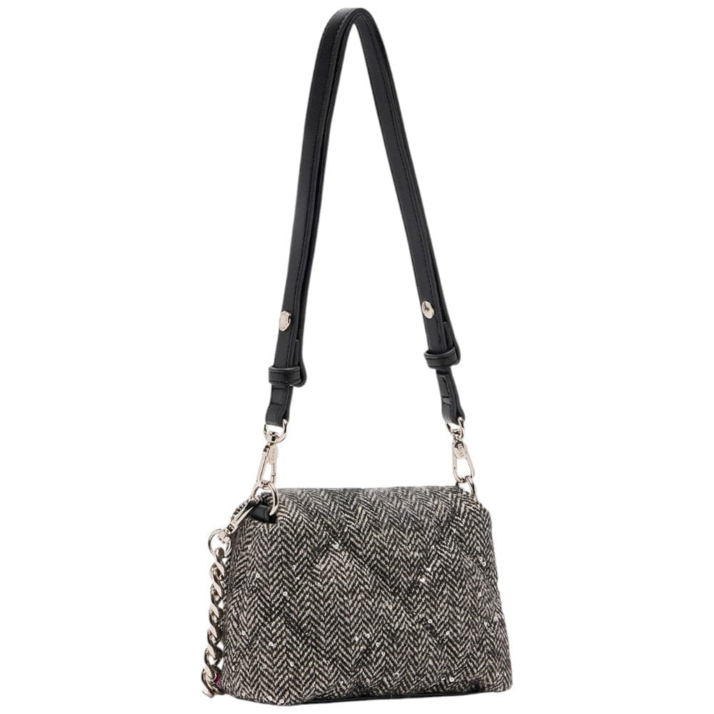 Liu Jo borsa piccola LaPuffy nera con paillettes AF5269T9112-22222 - 6