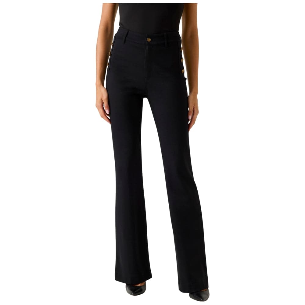 Guess pantalone flare nero CHRISSY W5BB16KCMU2JBLK - 5