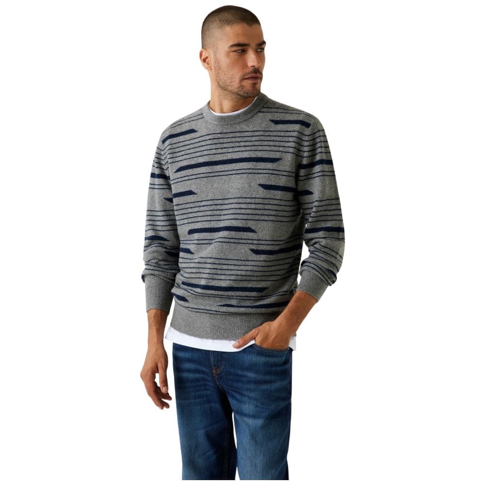 Guess maglione in misto lana a righe JORDAN M5BR26 Z0522 SM03 - 6