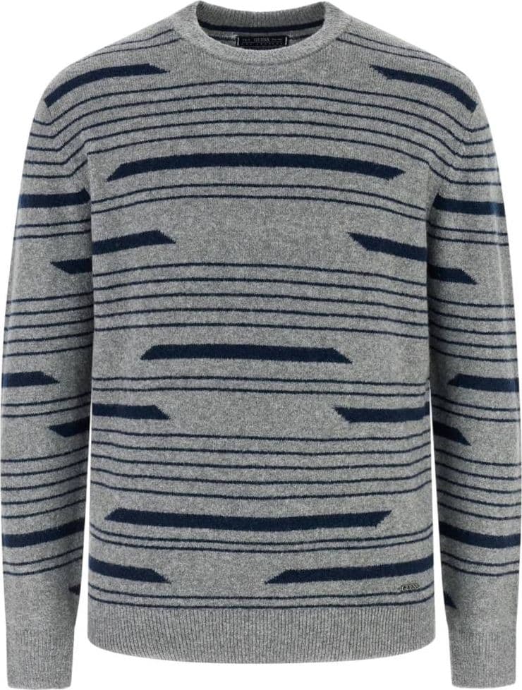 Guess maglione in misto lana a righe JORDAN M5BR26 Z0522 SM03 - 5