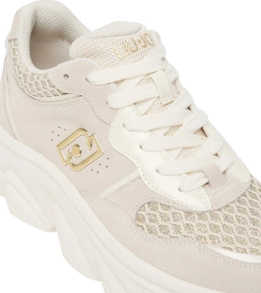 Liu Jo Chuncky sneakers ecru STEFFY in Sneaker casual Prodotti di Classe - Nocera Superiore, commercioVirtuoso.it