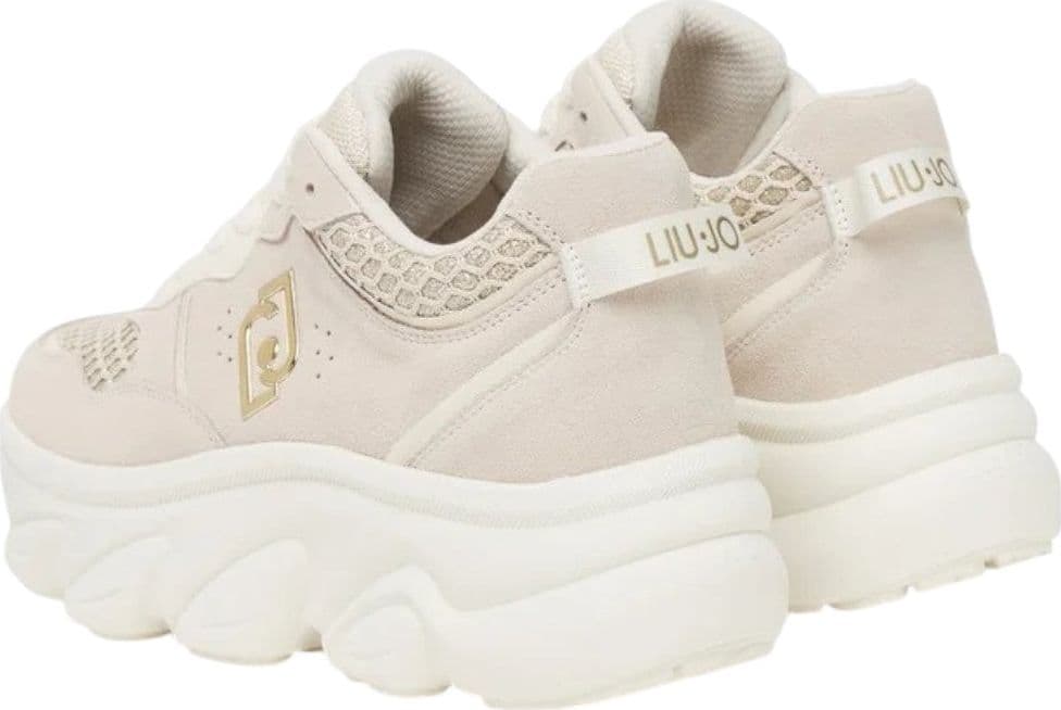 Liu Jo Chuncky sneakers ecru STEFFY in Sneaker casual Prodotti di Classe - Nocera Superiore, commercioVirtuoso.it