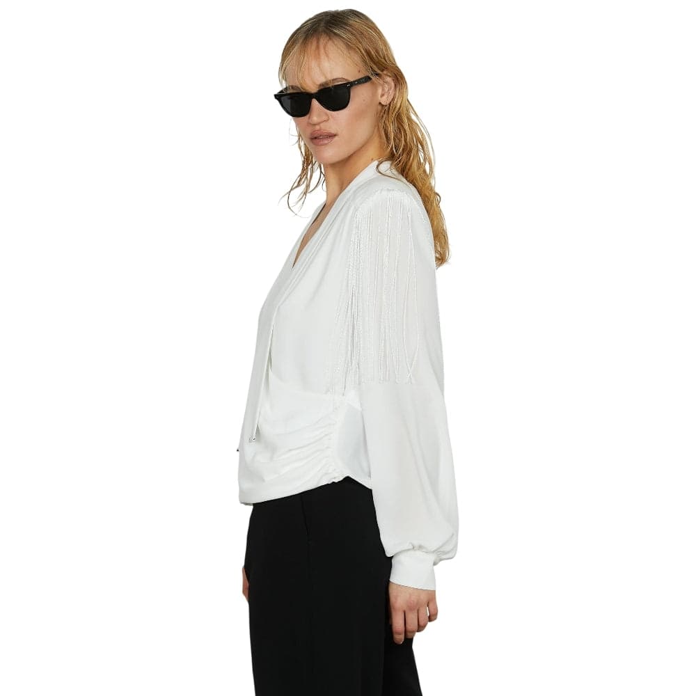 Relish blusa bianca SANTORINI RCA2503009001 in Bluse e camicie Prodotti di Classe - Nocera Superiore, commercioVirtuoso.it