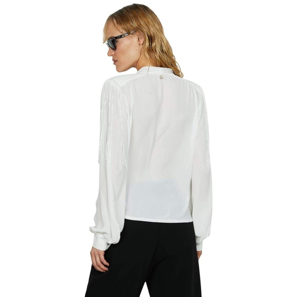 Relish blusa bianca SANTORINI RCA2503009001 in Bluse e camicie Prodotti di Classe - Nocera Superiore, commercioVirtuoso.it