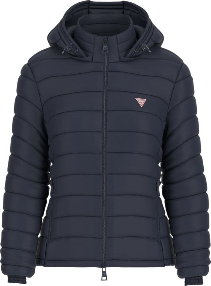 Guess piumino blu con cappuccio GJ W5RL99 WHAB2 A71W - 3