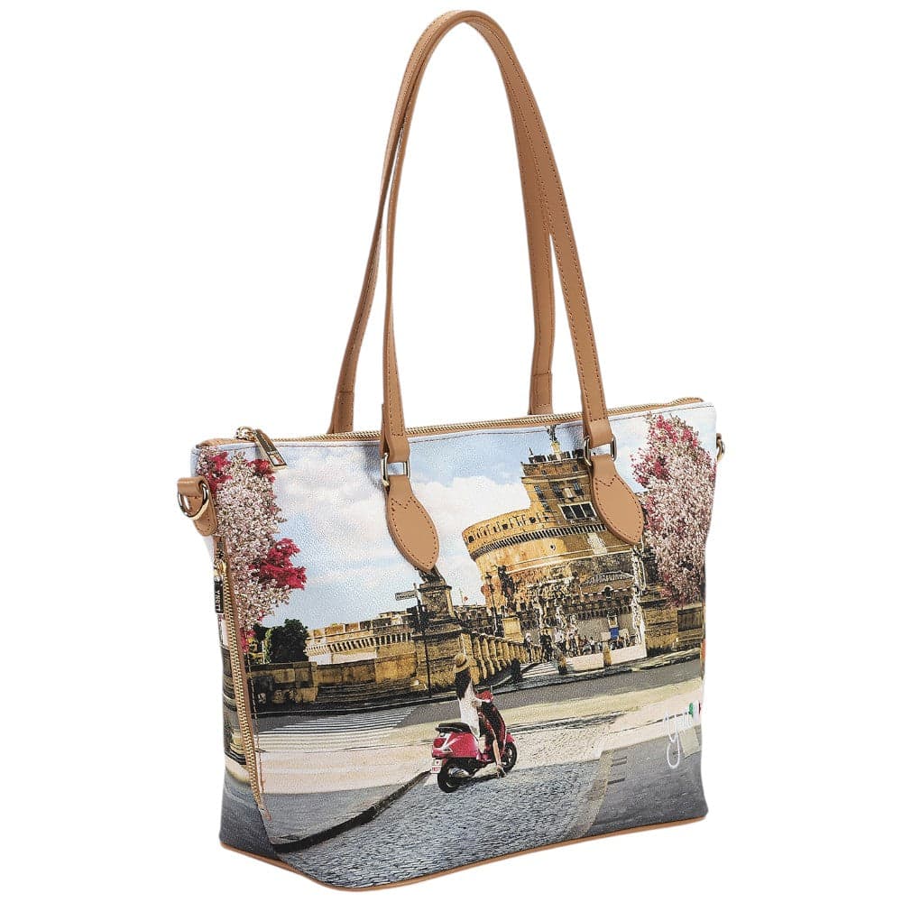 YNot borsa shopping media Roma Holidays YES396S4 in Borse Tote Prodotti di Classe - Nocera Superiore, commercioVirtuoso.it