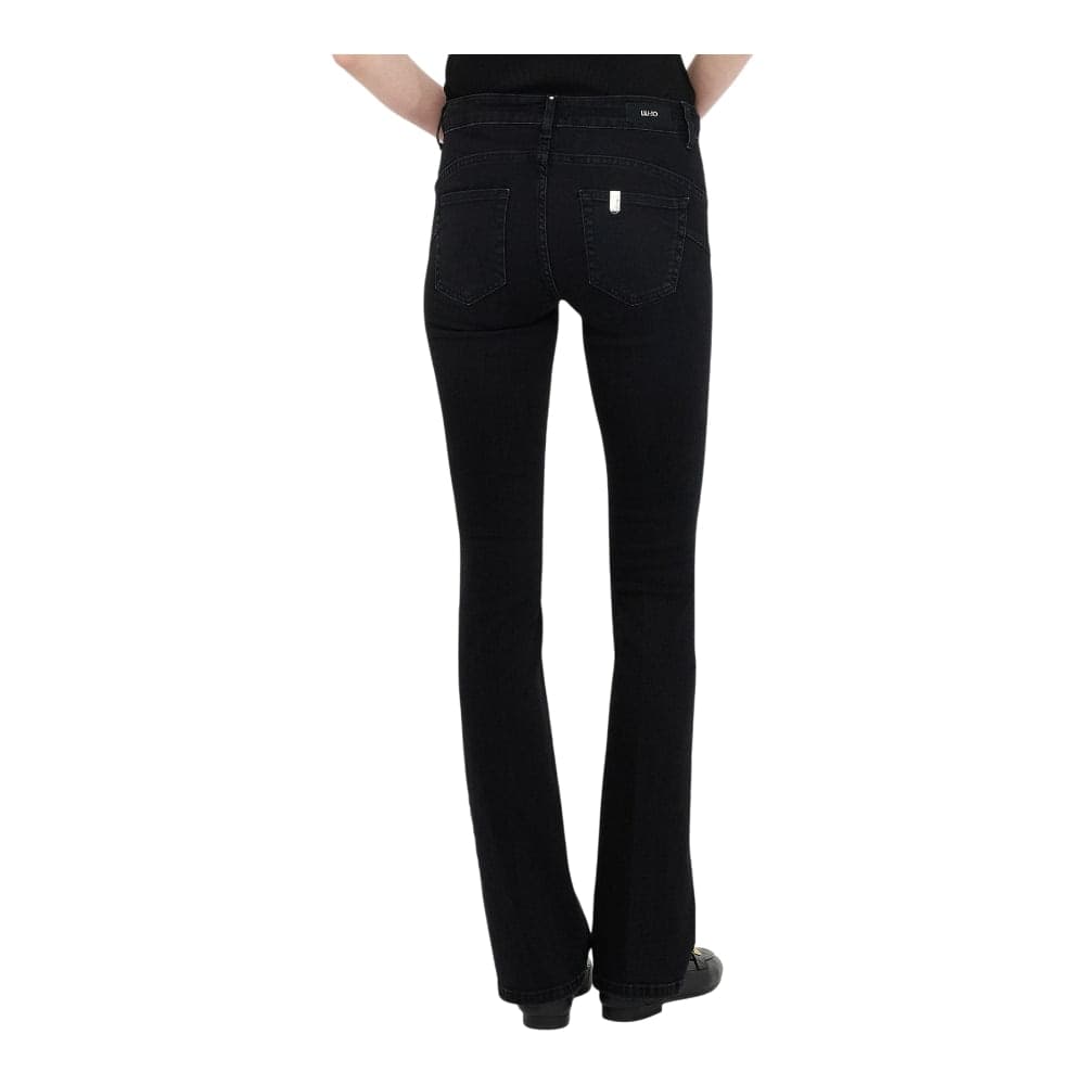 Liu Jo jeans bootcut nero bottom up REPOT UF5025D4615-87353 in Jeans Prodotti di Classe - Nocera Superiore, commercioVirtuoso.it