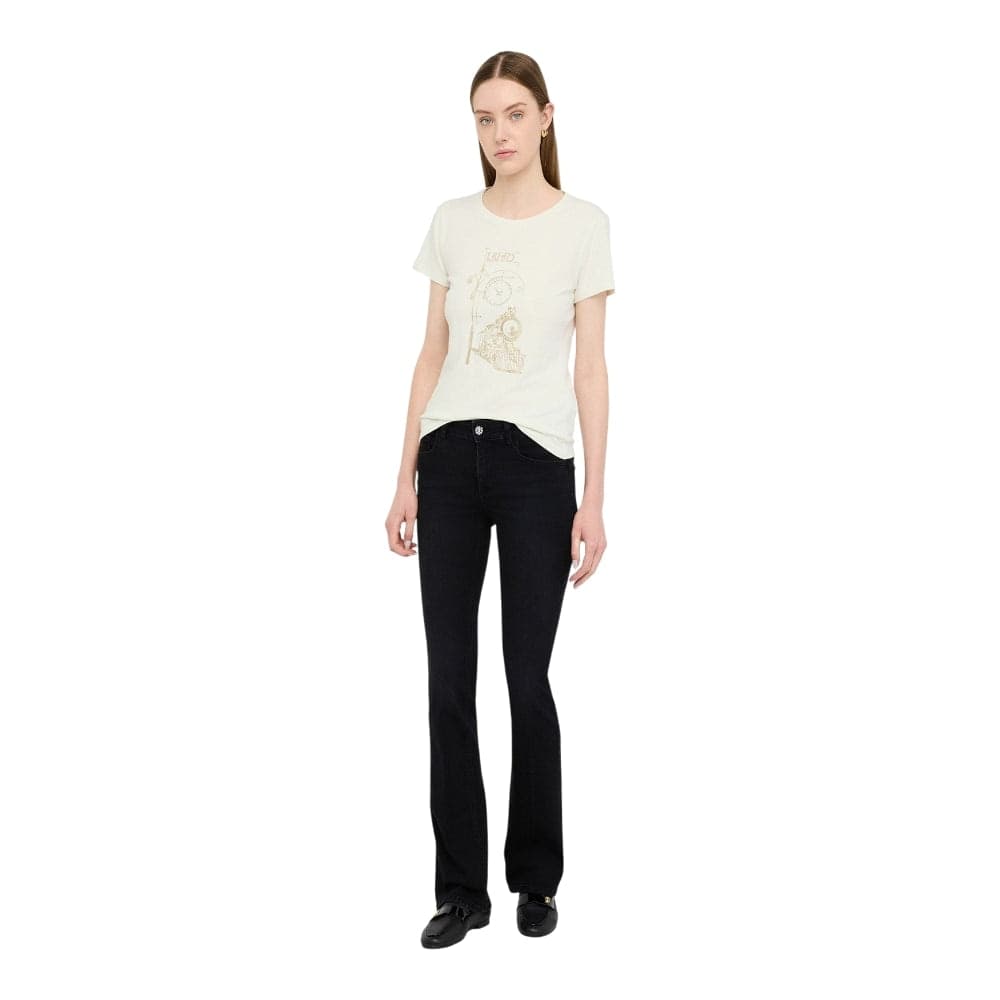 Liu Jo jeans bootcut nero bottom up REPOT UF5025D4615-87353 in Jeans Prodotti di Classe - Nocera Superiore, commercioVirtuoso.it