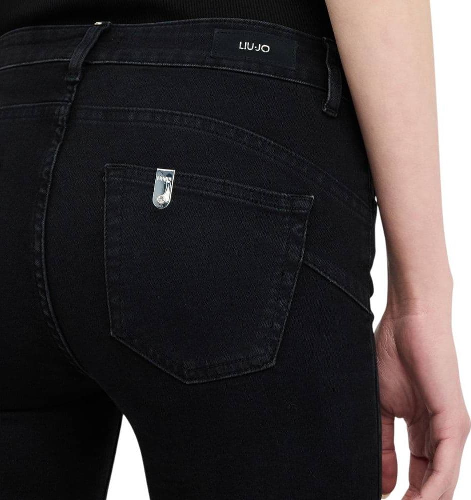 Liu Jo jeans bootcut nero bottom up REPOT UF5025D4615-87353 in Jeans Prodotti di Classe - Nocera Superiore, commercioVirtuoso.it