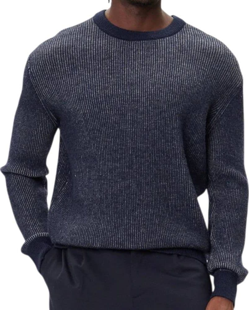Guess maglione blu a coste JOHNATHAN M5BR20 Z0482 FBCT - 6